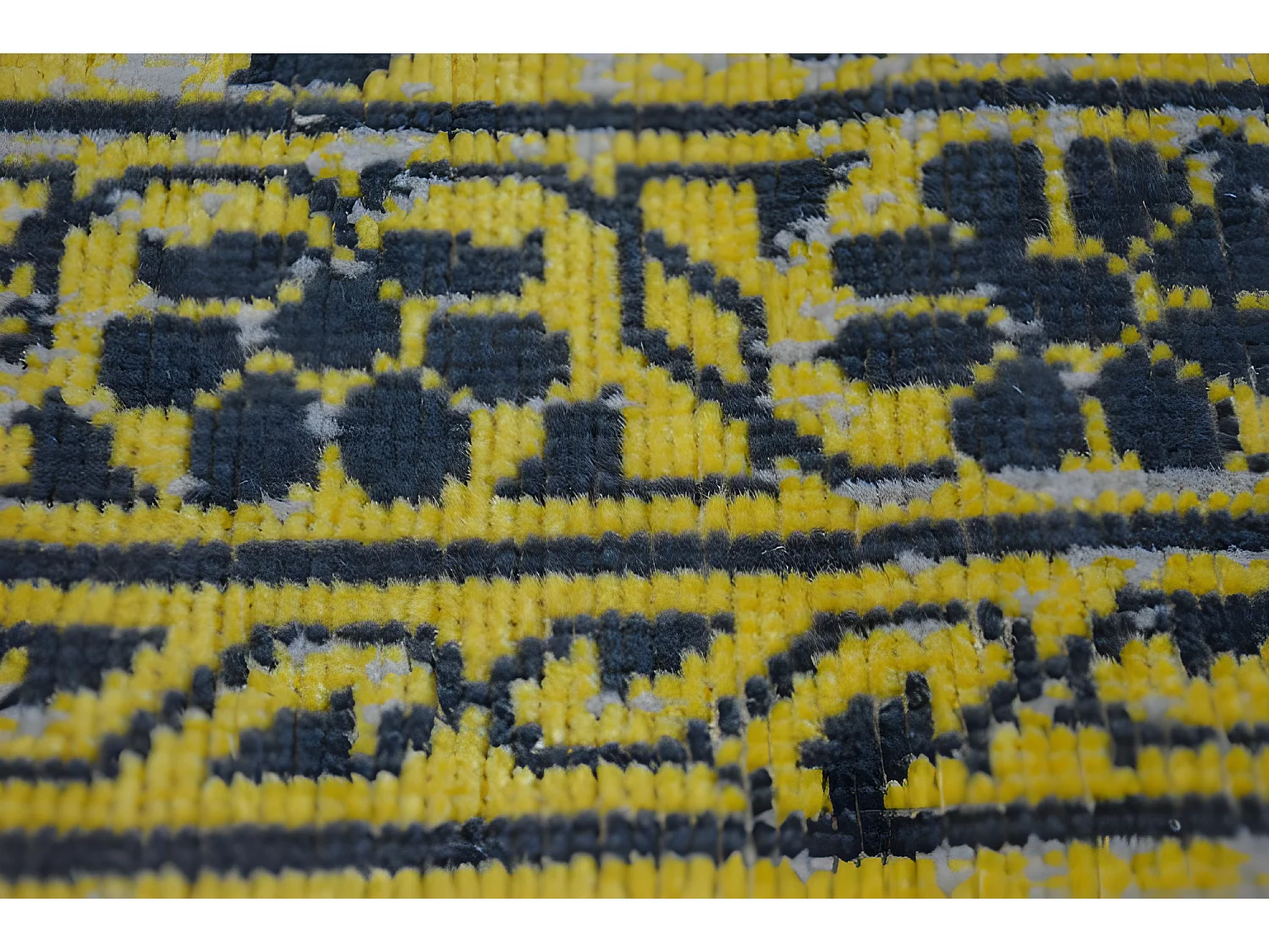 Tapis Vintage Fleurs 22209/025 jaune 140x200 cm