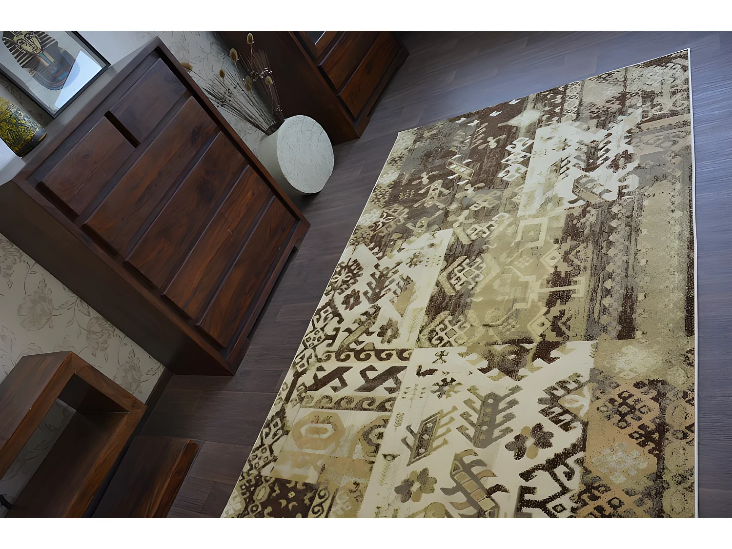 Tapijt ZIEGLER 038 bruin 200x290 cm