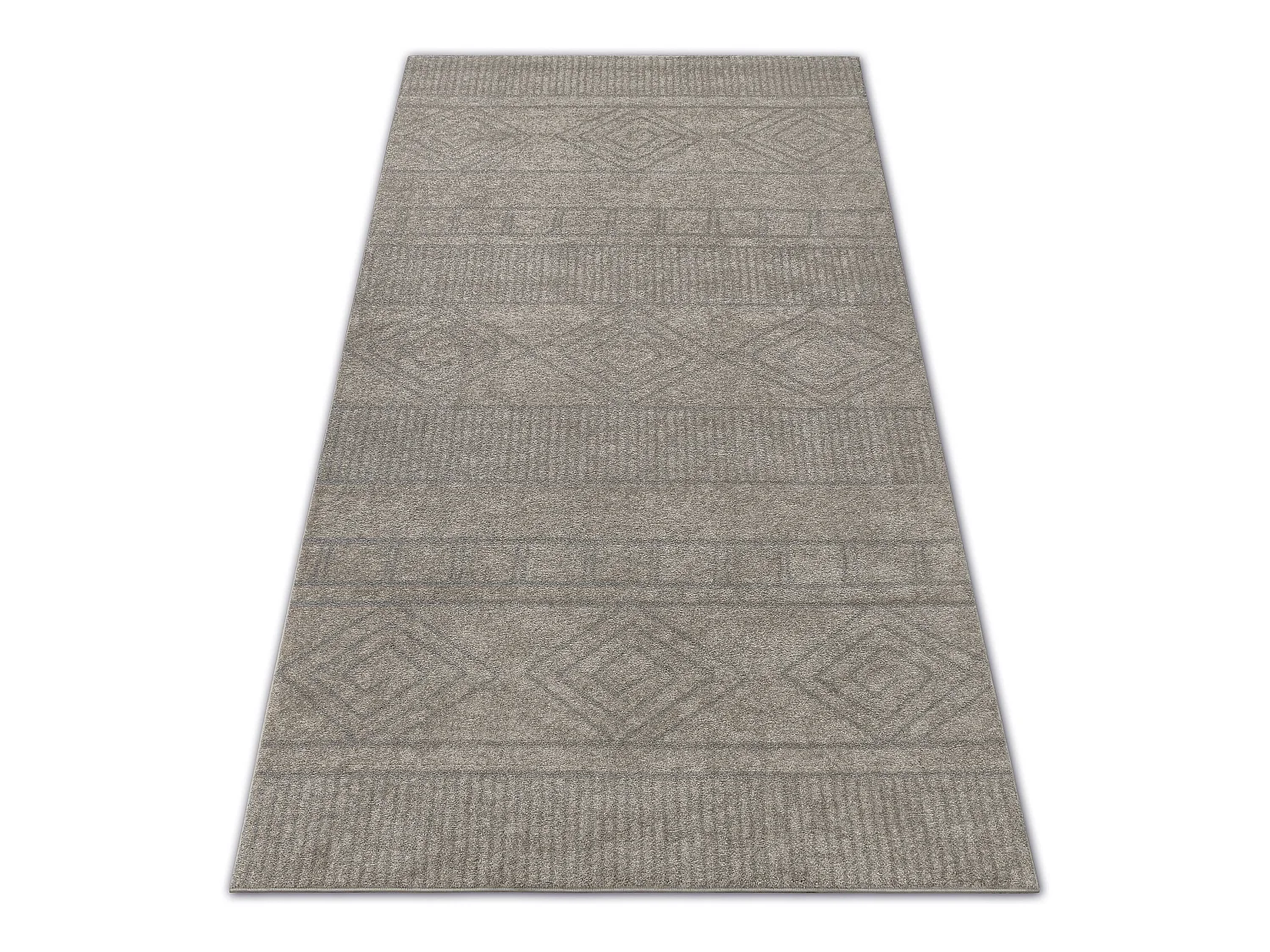 Tapis SOFT 8040 AZTÉQUE BOHO crème / Beige clair 120x170 cm