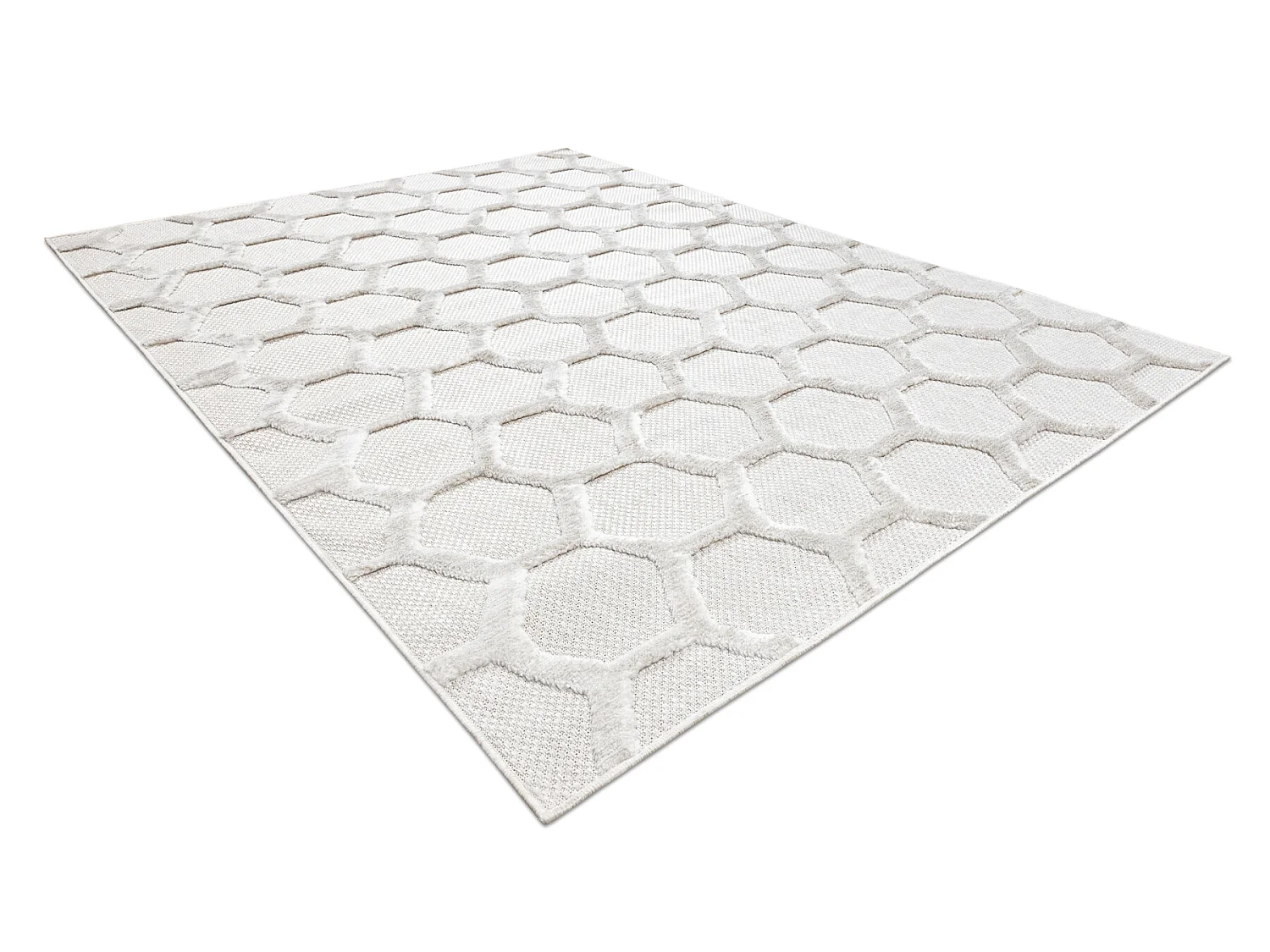 Tapis SANTO SIZAL 58391 rayon de miel beige 140x190 cm