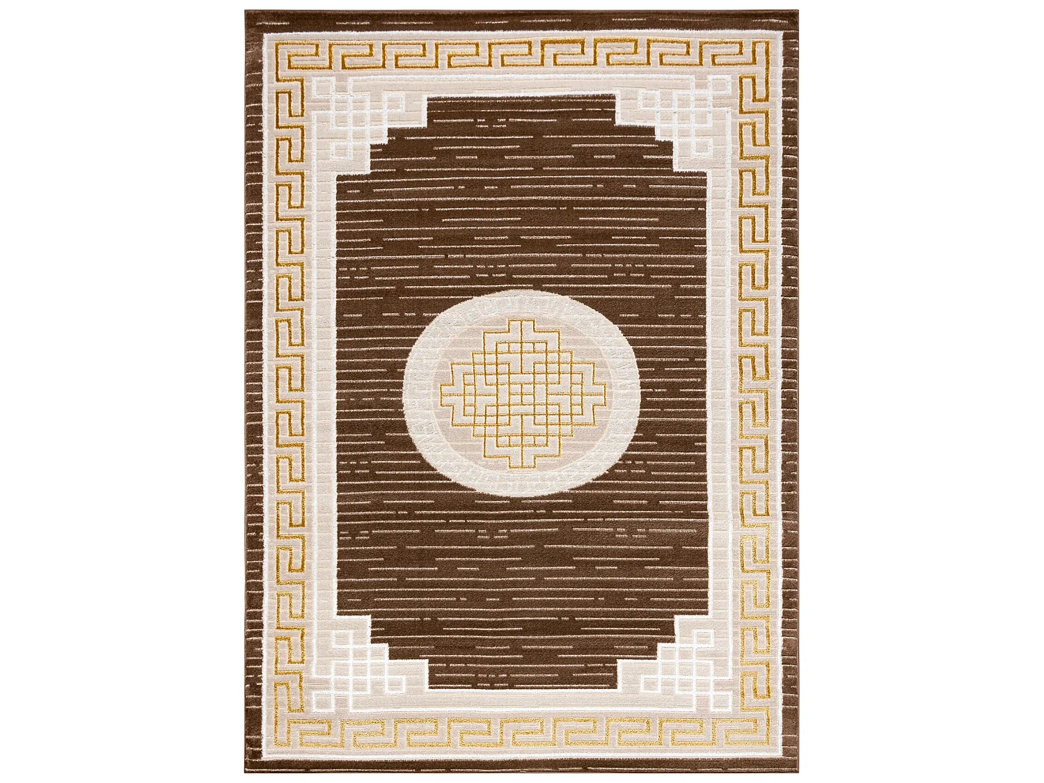 Tapis MEFE moderne  9096 Cadre, clé grecque - Structural deux niveaux 200x290 cm
