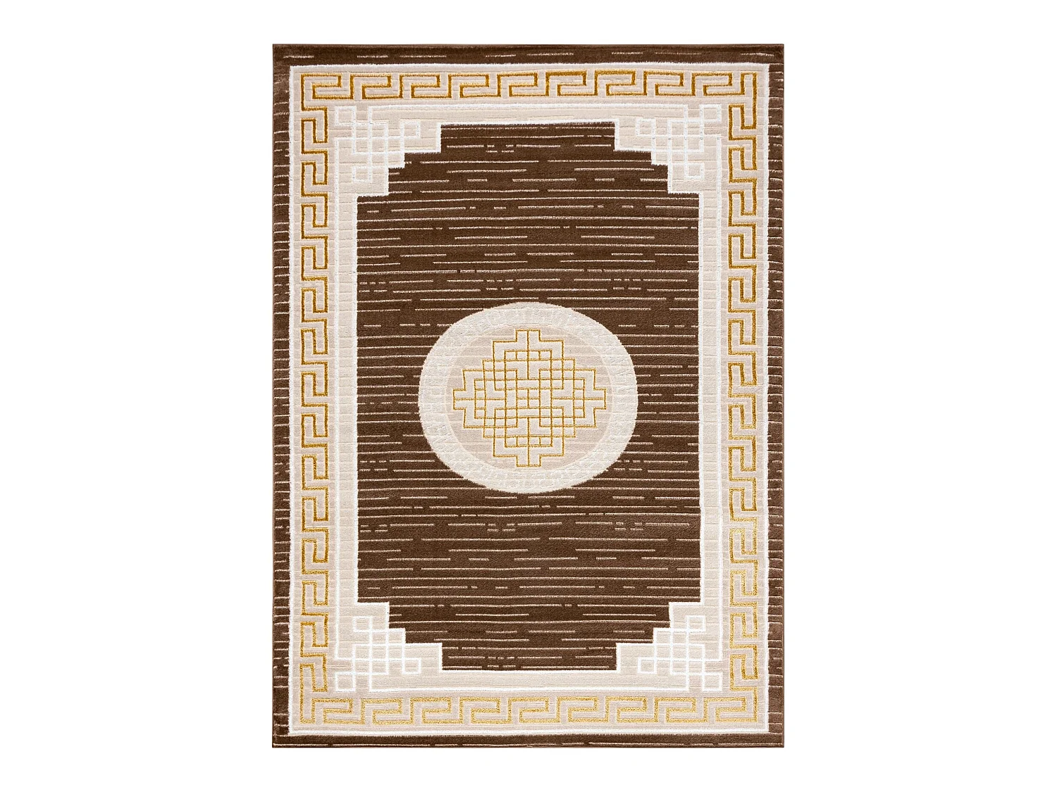 Tapis MEFE moderne  9096 Cadre, clé grecque - Structural deux niveaux 200x290 cm