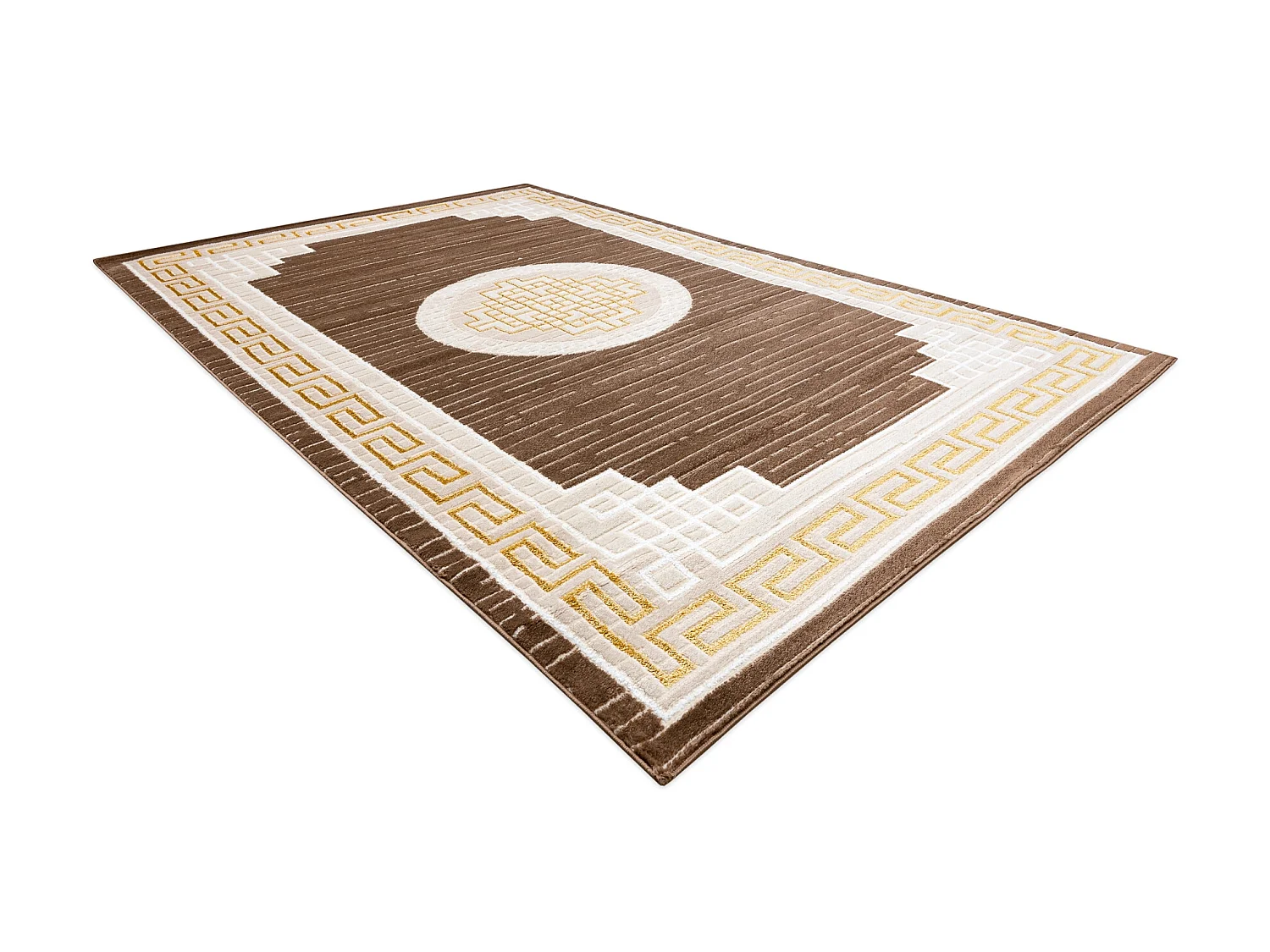 Tapis MEFE moderne  9096 Cadre, clé grecque - Structural deux niveaux 200x290 cm
