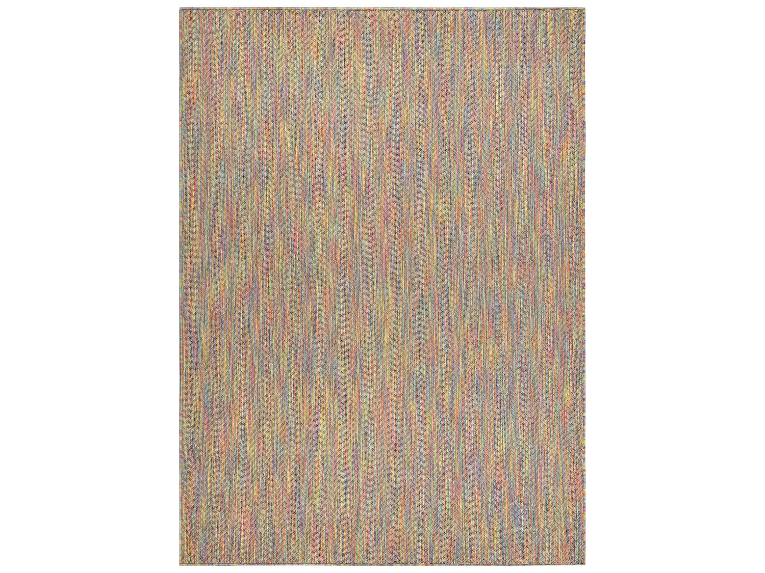 Tapijt FISY modern, SISAL 20776 Zigzag, melange , regenboog, regenboog 80x150 cm
