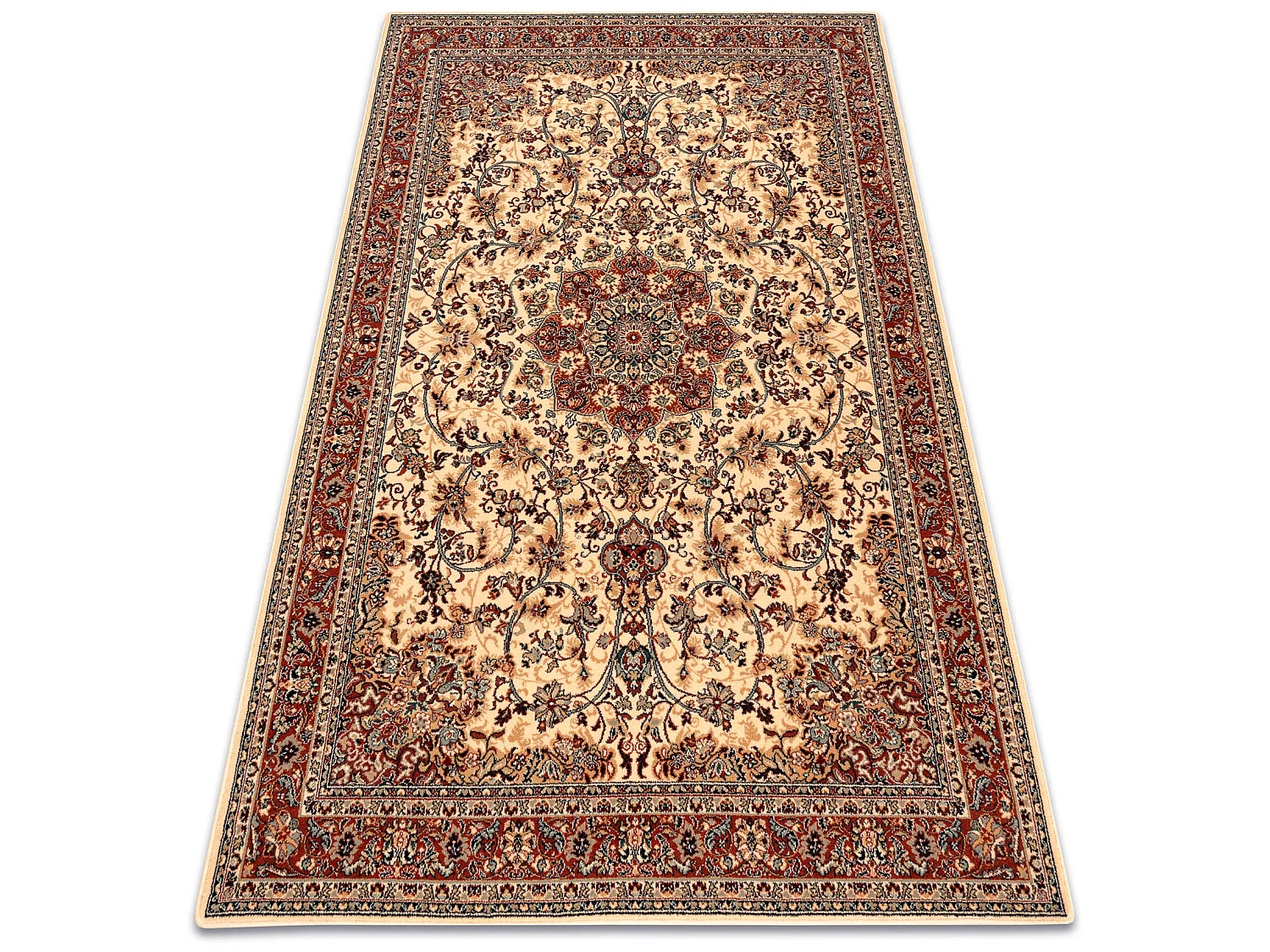 Tapis en laine POLONIA KORDOBA sable (2) 135x200 cm