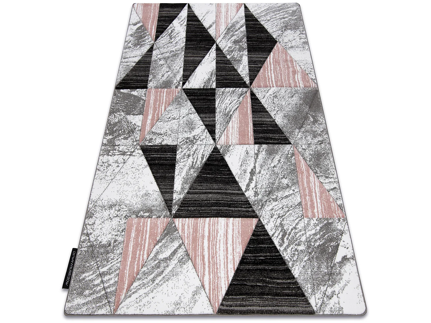 Tapis ALTER Nano triangle rose 80x150 cm