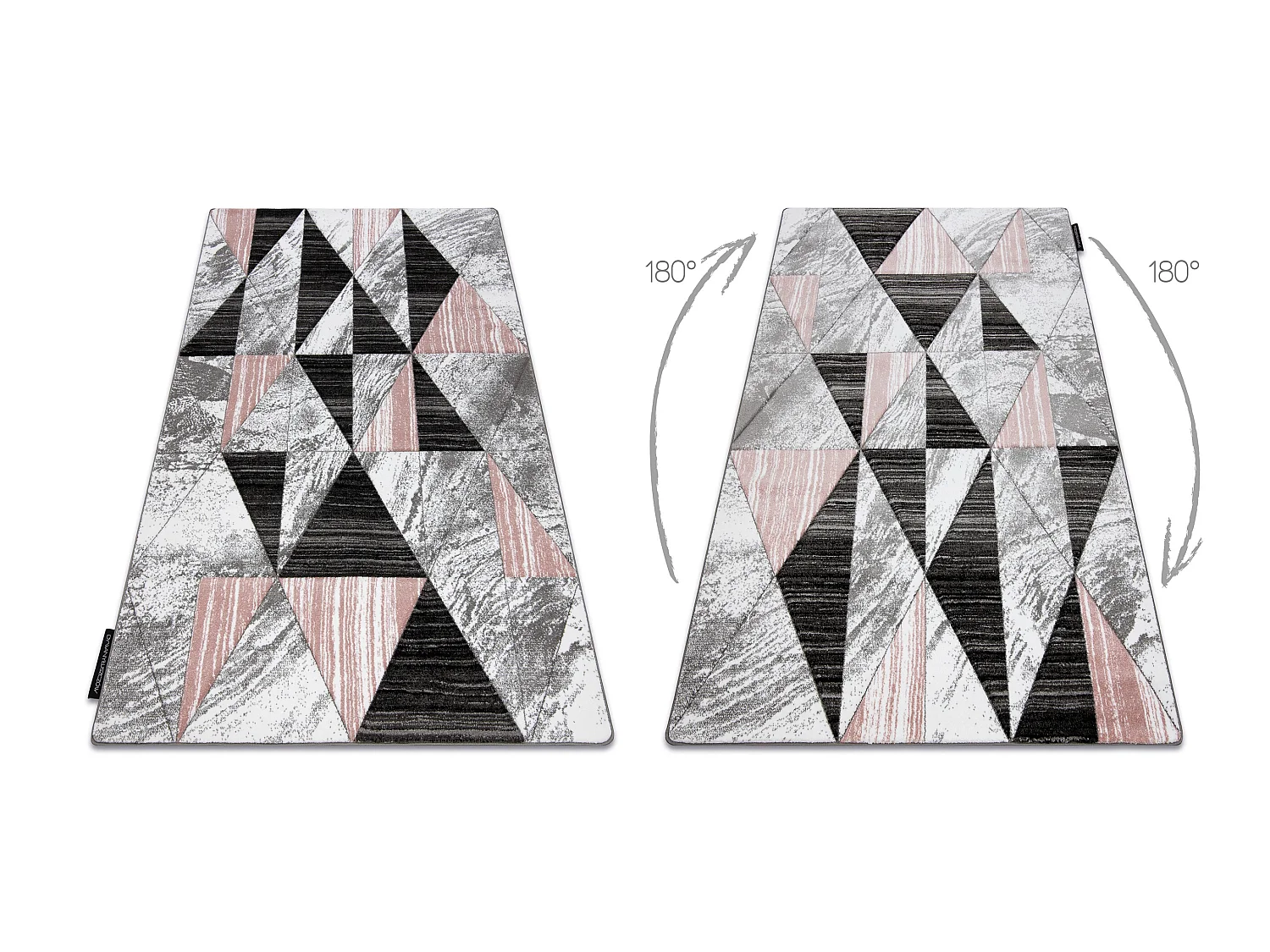 Tapijt ALTER Nano Drieho rozekleuring  80x150 cm