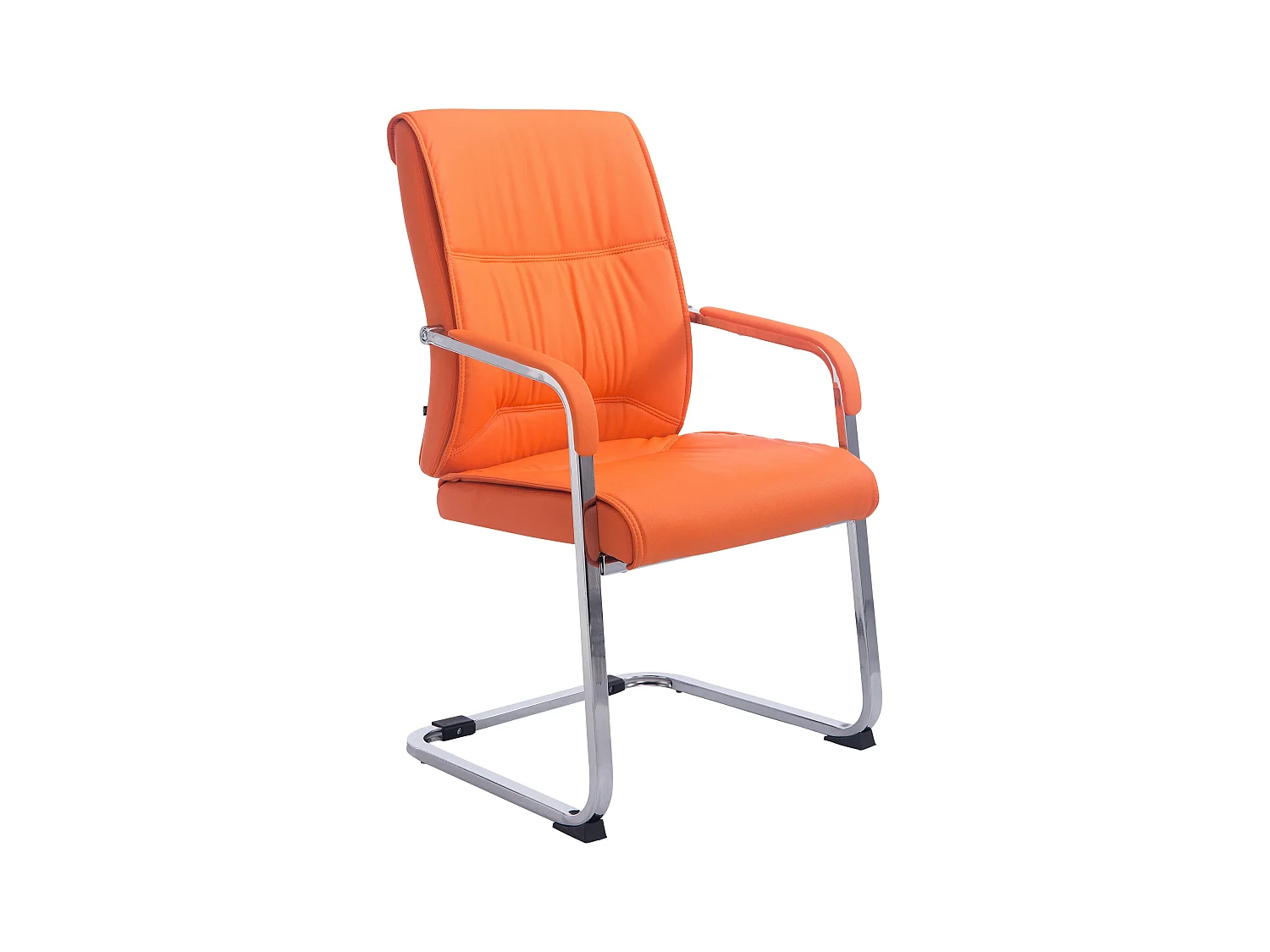 schommelstoelen - Kunstleer & wit - oranje - XL Anubis