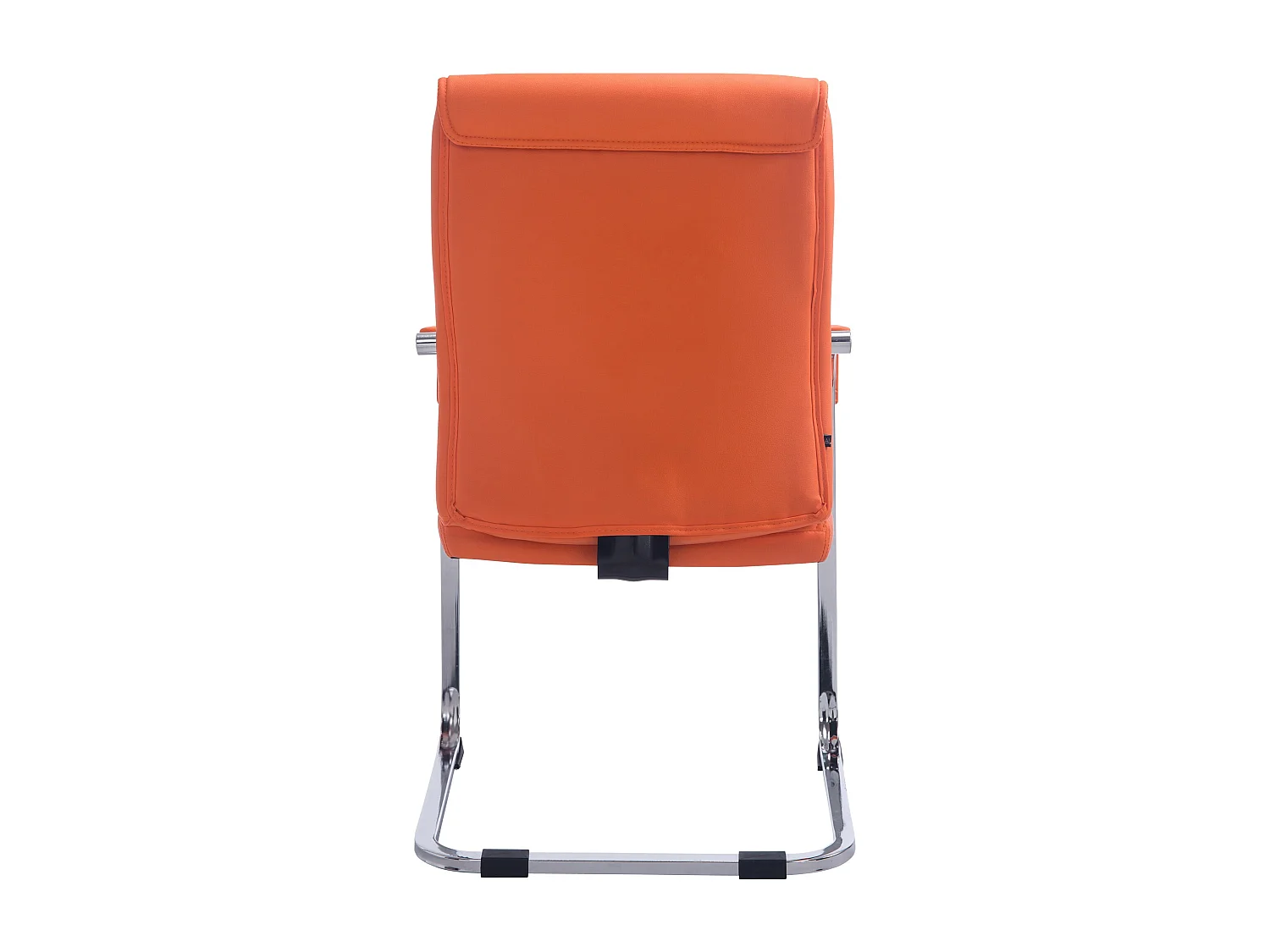 chaises oscillantes - Similicuir & Blanc - Orange - XL Anubis