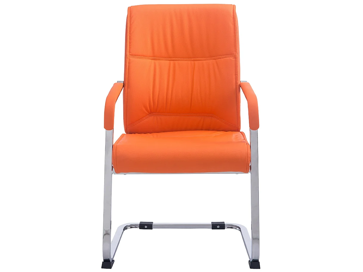 chaises oscillantes - Similicuir & Antique clair - Orange - XL Anubis