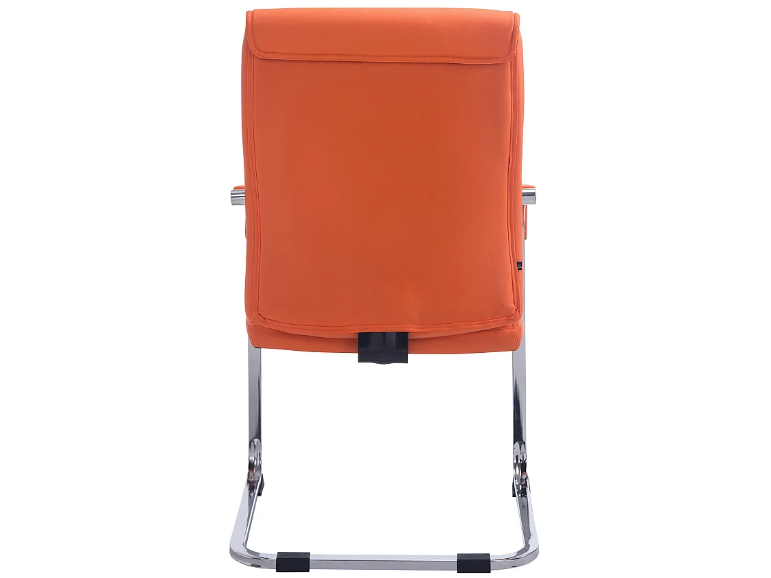 chaises oscillantes - Similicuir & Antique clair - Orange - XL Anubis