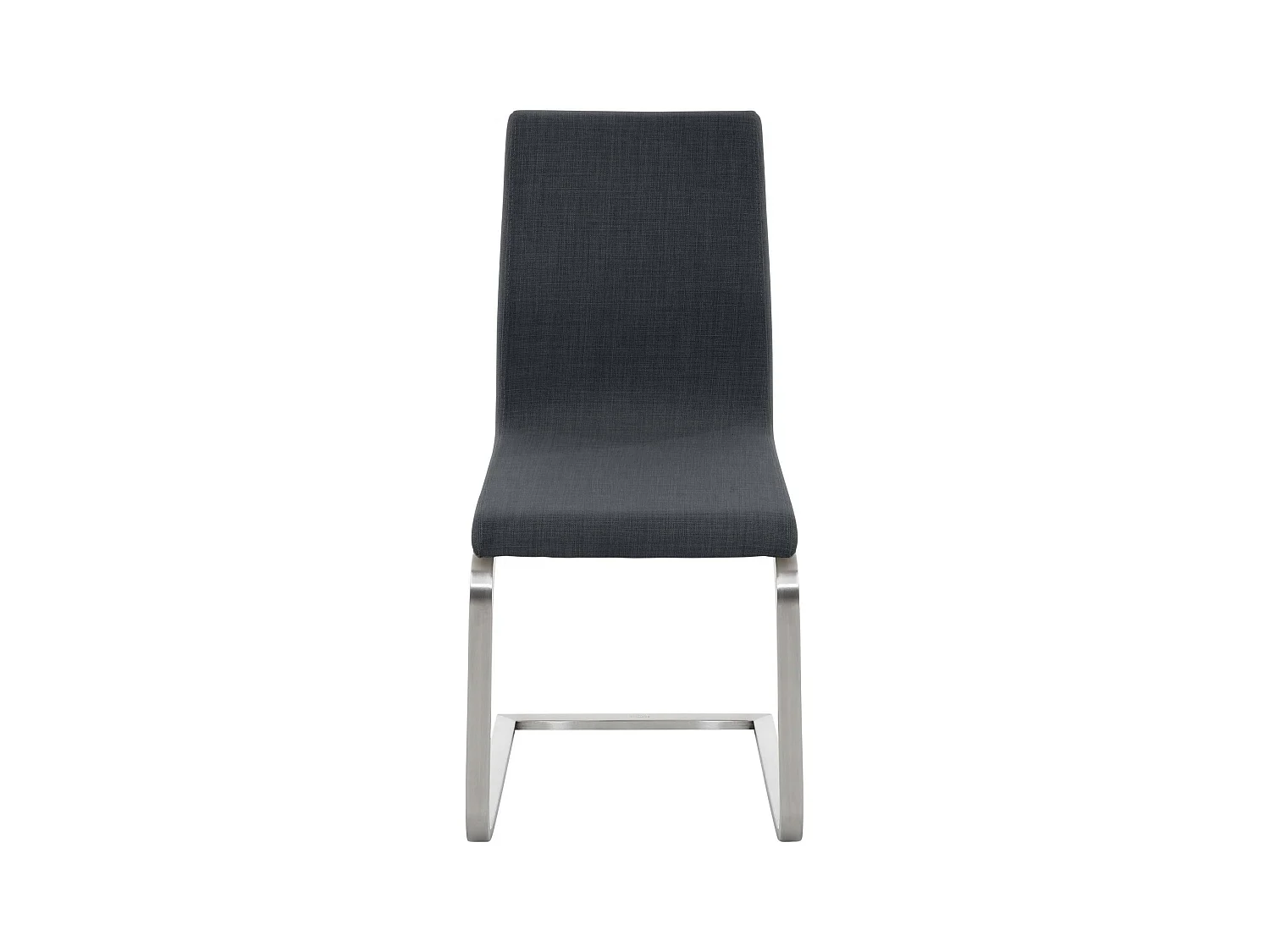 chaises oscillantes - Tissu & Acier inoxydable - Gris foncé - Belfort