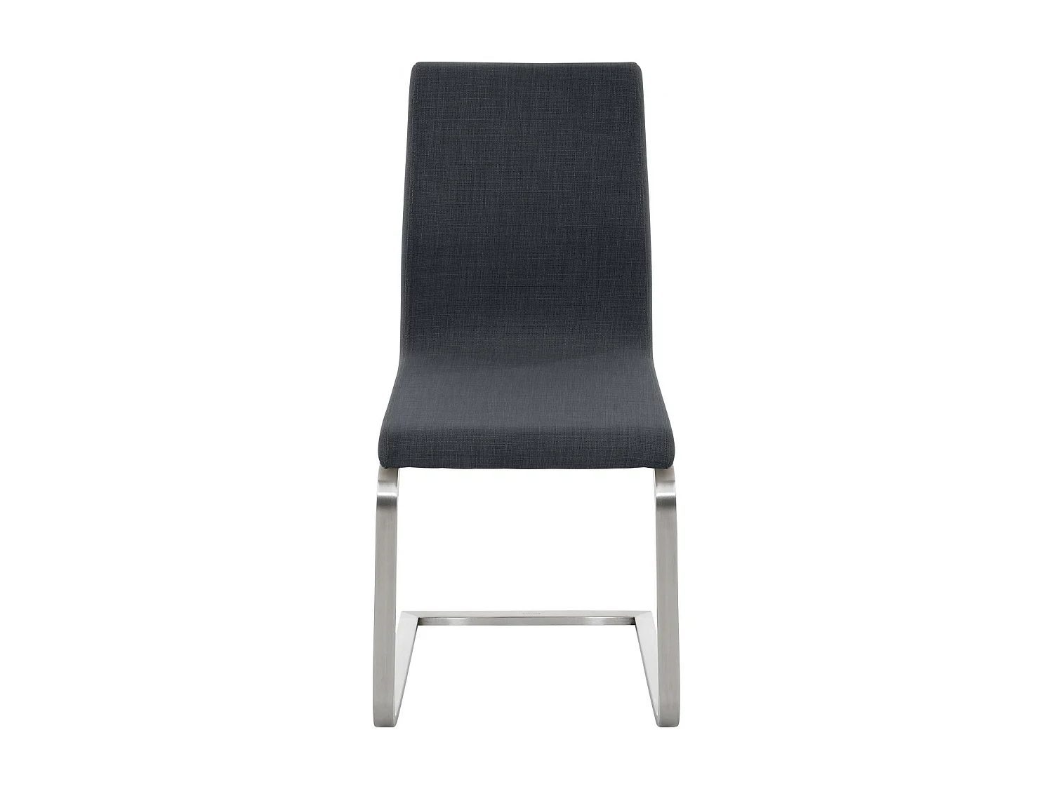 chaises oscillantes - Tissu & Acier inoxydable - Gris foncé - Belfort