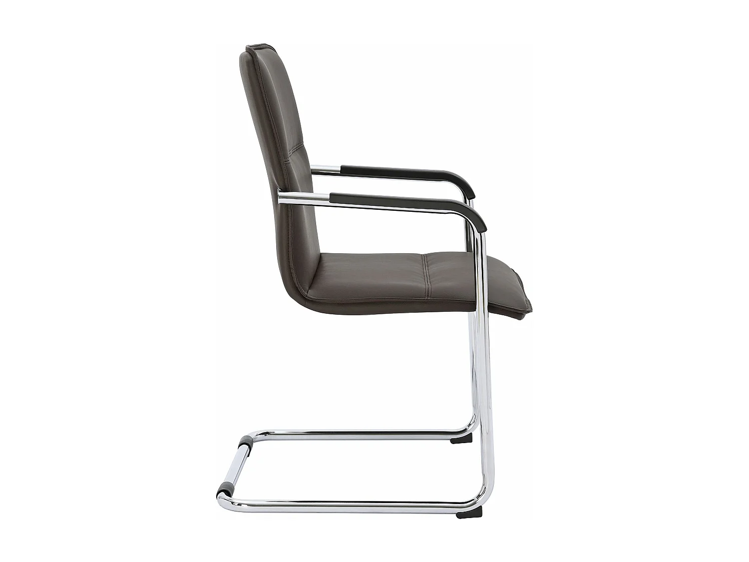 Lot de 2  chaises oscillantes - Similicuir & Nature - Marron - Seattle
