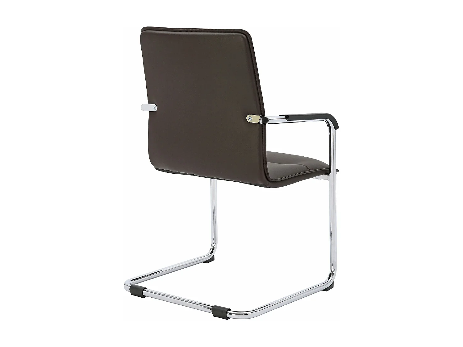 Lot de 2  chaises oscillantes - Similicuir & Nature - Marron - Seattle