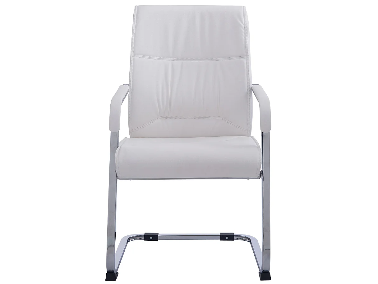 chaises oscillantes - Similicuir & Antique clair - Blanc - XL Anubis