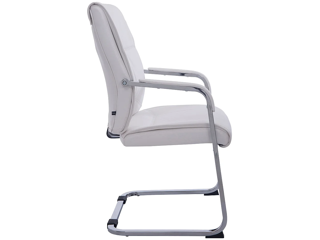 chaises oscillantes - Similicuir & Antique clair - Blanc - XL Anubis
