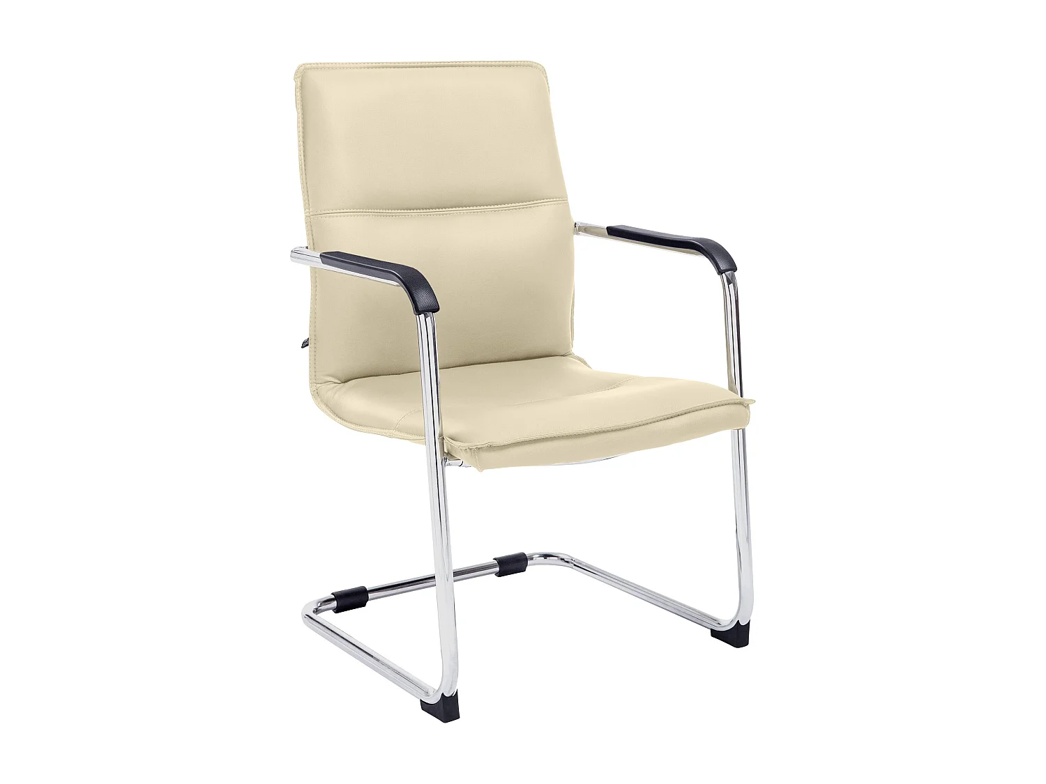 chaises oscillantes - Similicuir - Crème - Seattle