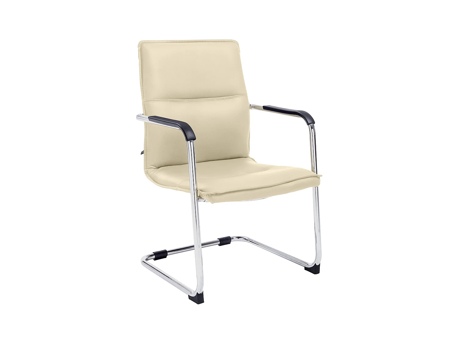 chaises oscillantes - Similicuir - Crème - Seattle