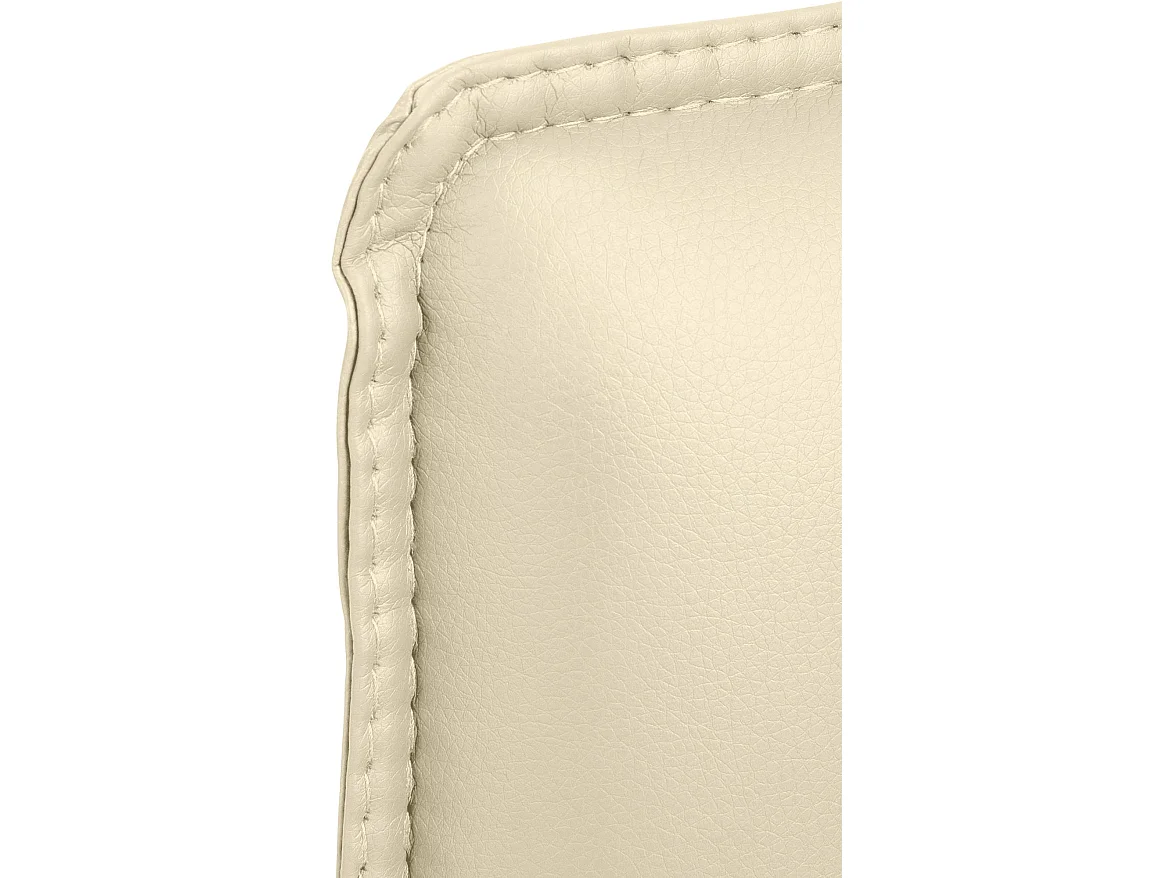 chaises oscillantes - Similicuir - Crème - Seattle