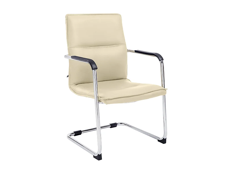 chaises oscillantes - Similicuir - Crème - Seattle