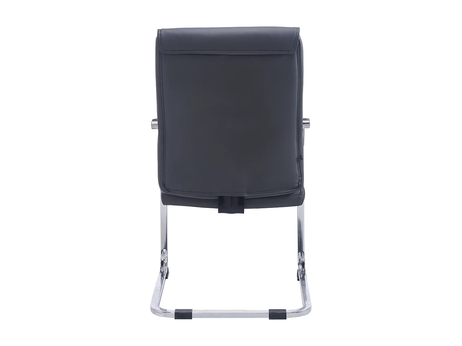 schommelstoelen - Kunstleer & wit - grijs - XL Anubis