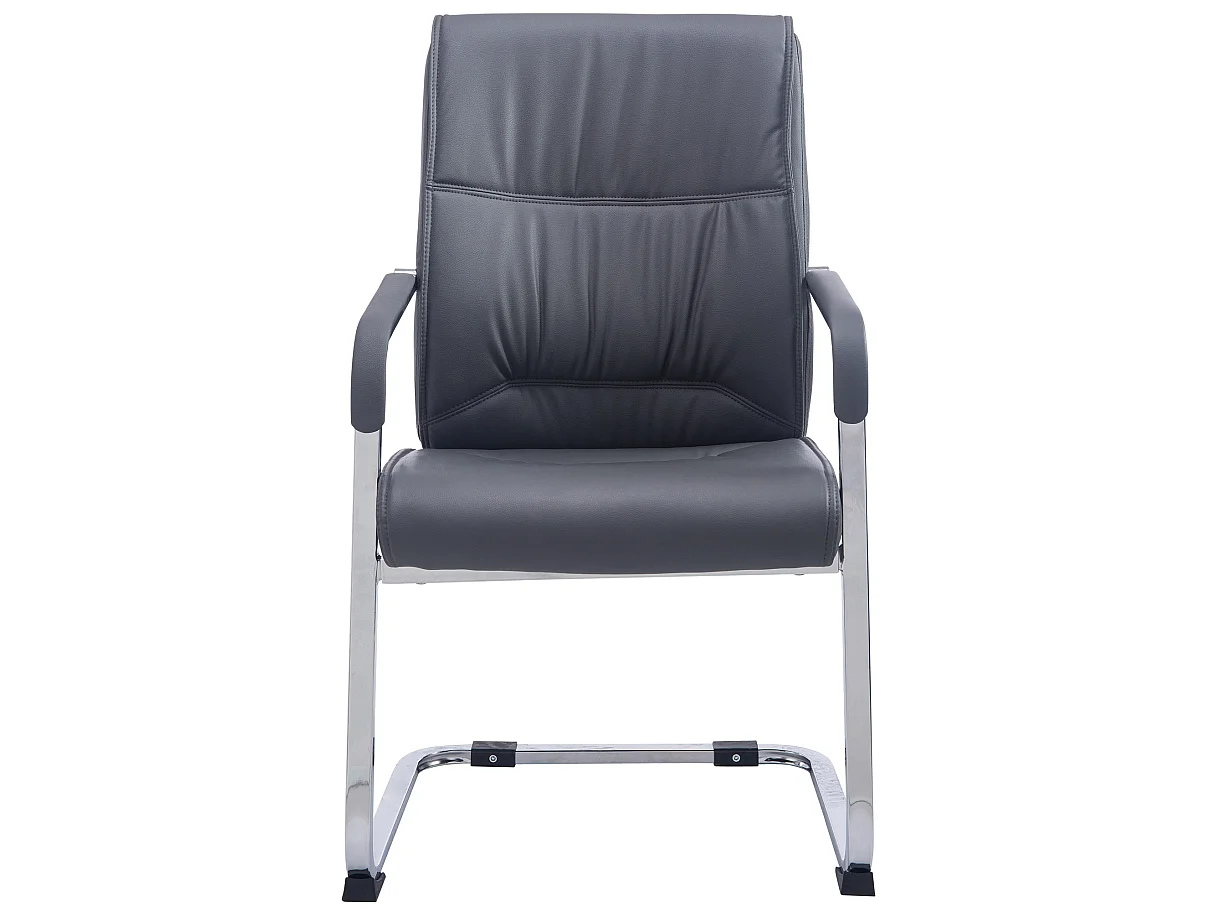 chaises oscillantes - Similicuir & Antique clair - Gris - XL Anubis