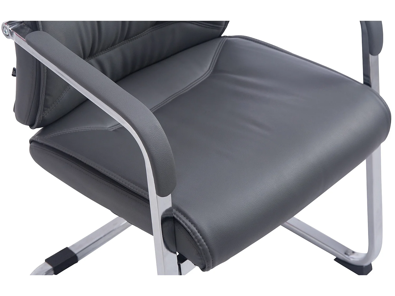chaises oscillantes - Similicuir & Antique clair - Gris - XL Anubis