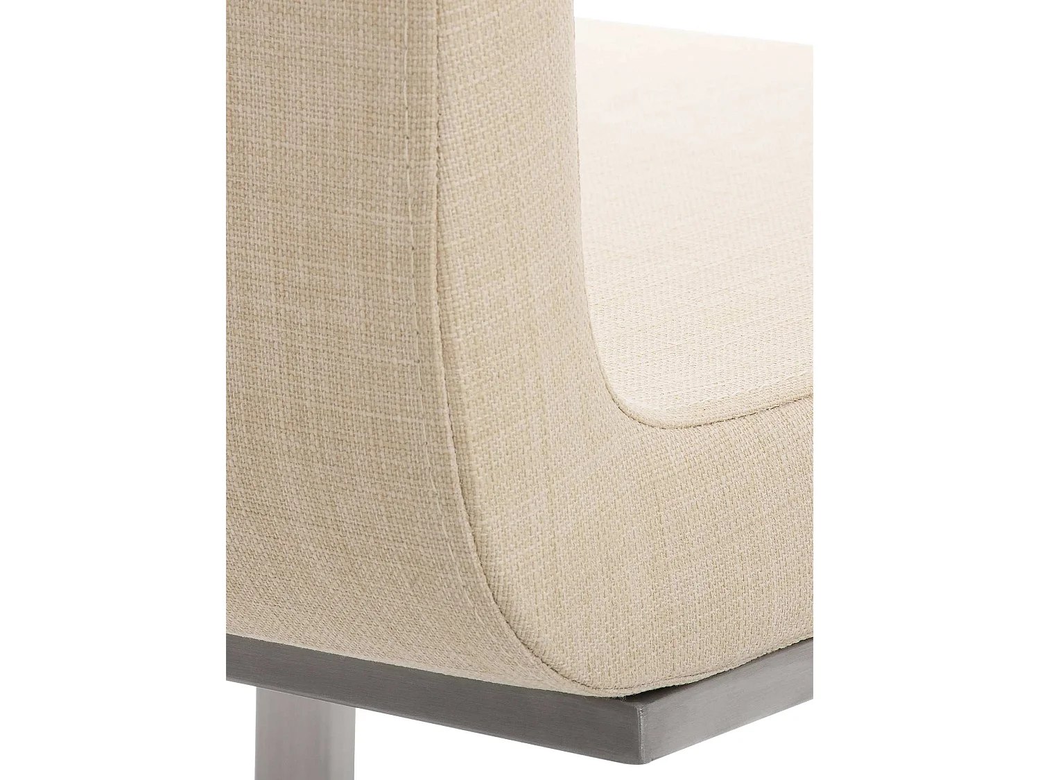 chaises oscillantes - Tissu - Crème - Belfort