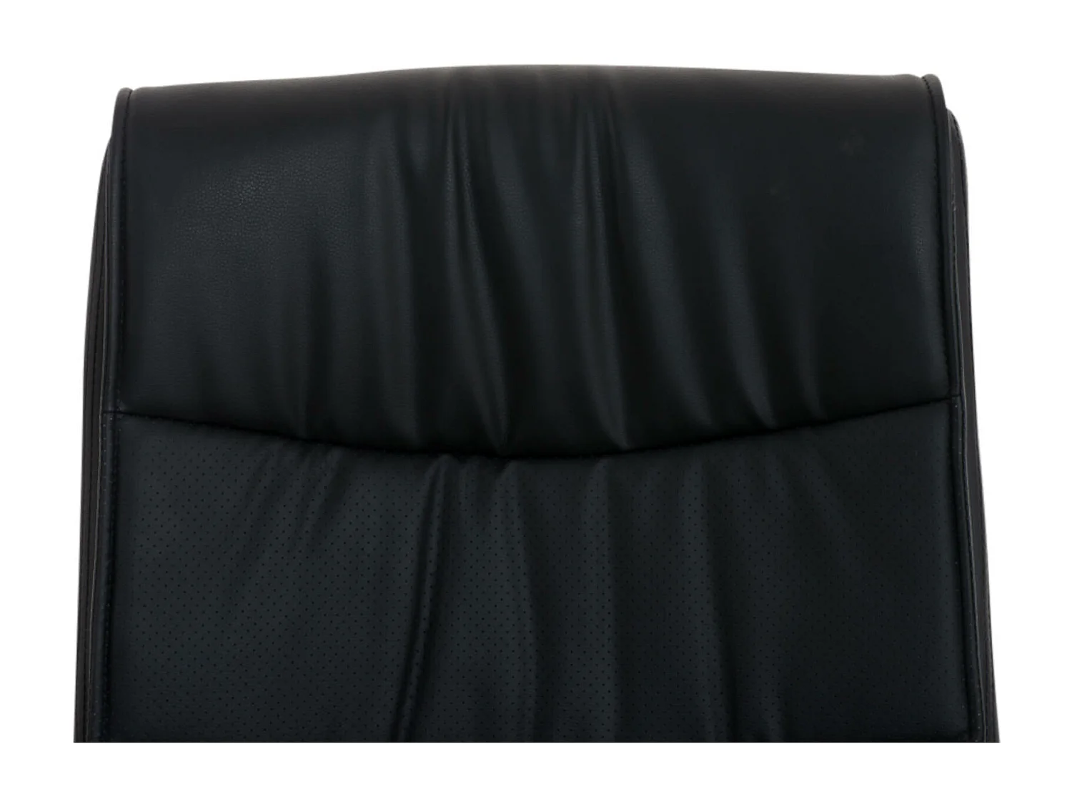 Lot de 2  chaises oscillantes - Similicuir & Nature - Noir - Caro