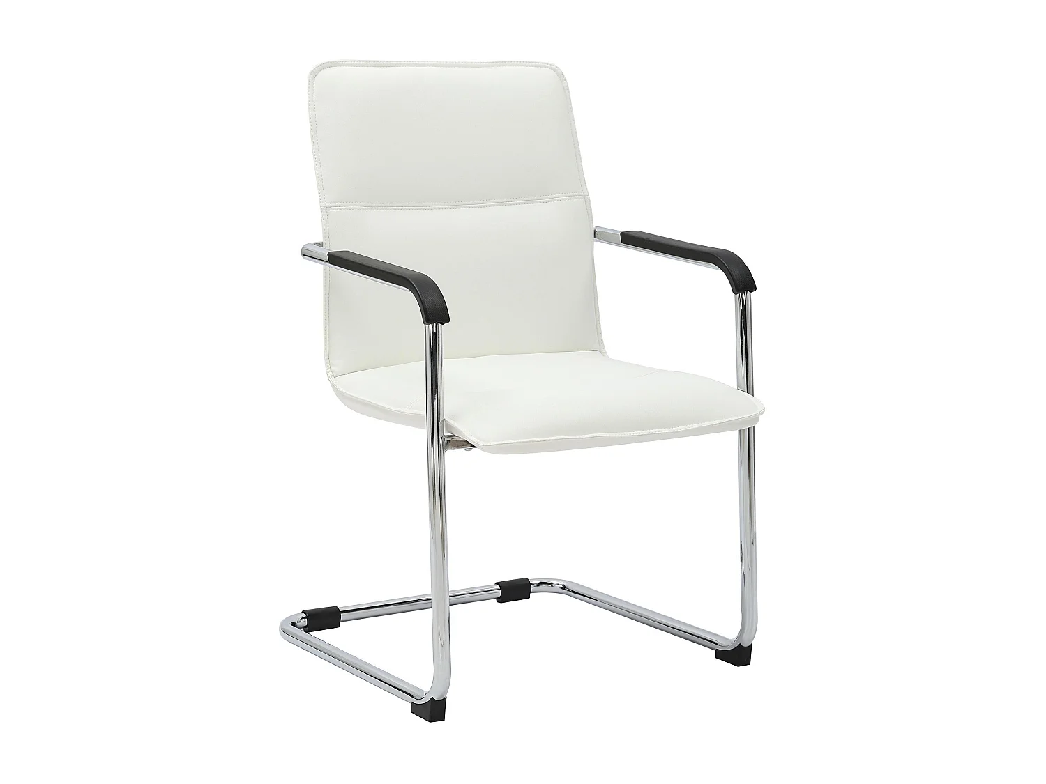 schommelstoelen - Kunstleer - wit - Seattle