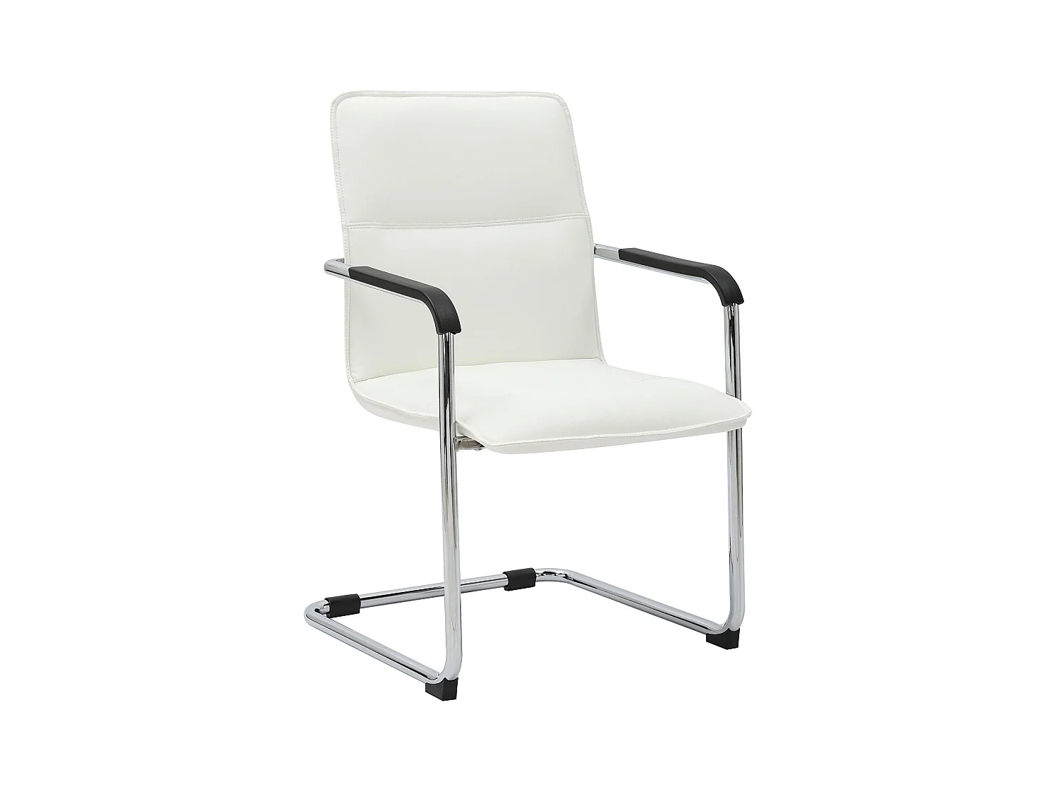 chaises oscillantes - Similicuir - Blanc - Seattle