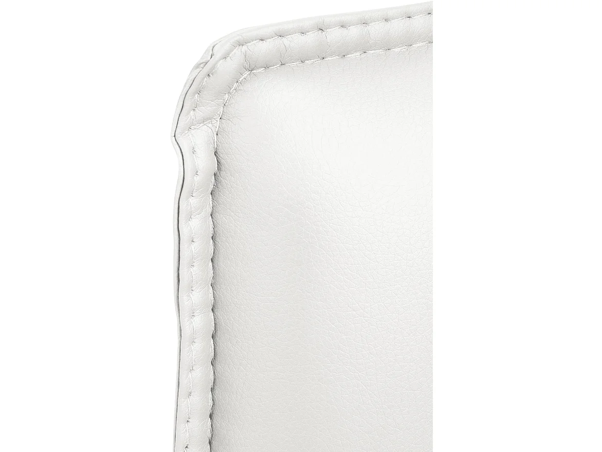 chaises oscillantes - Similicuir - Blanc - Seattle