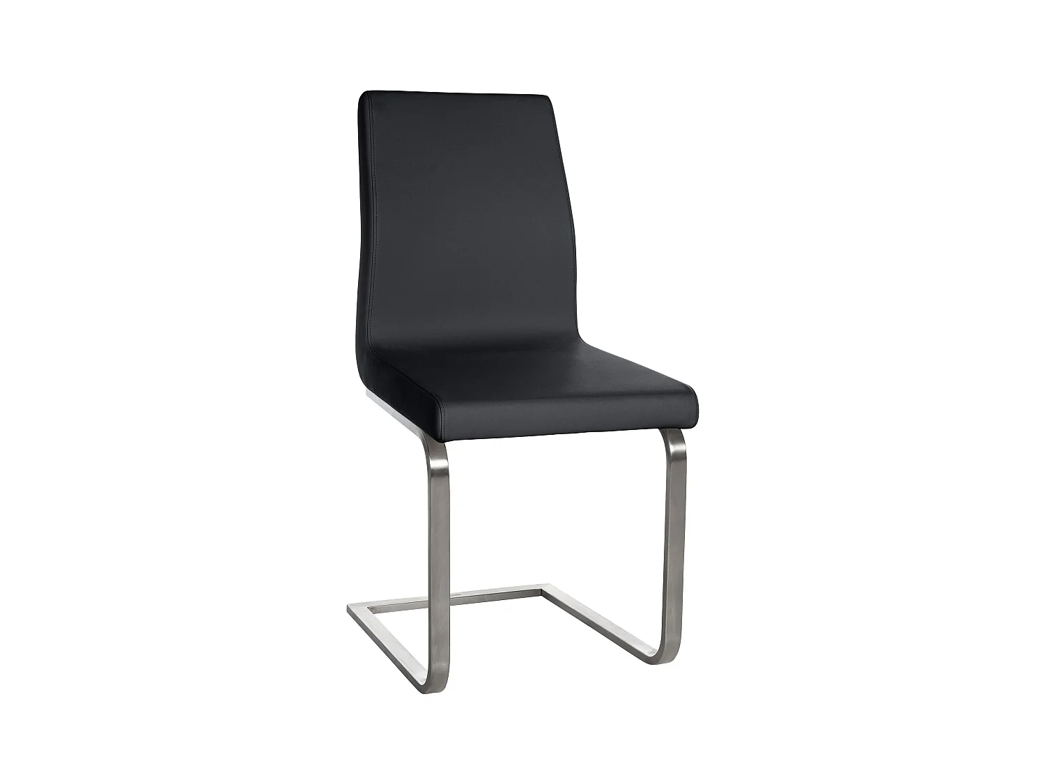 chaises oscillantes - Similicuir - Noir - Belfort
