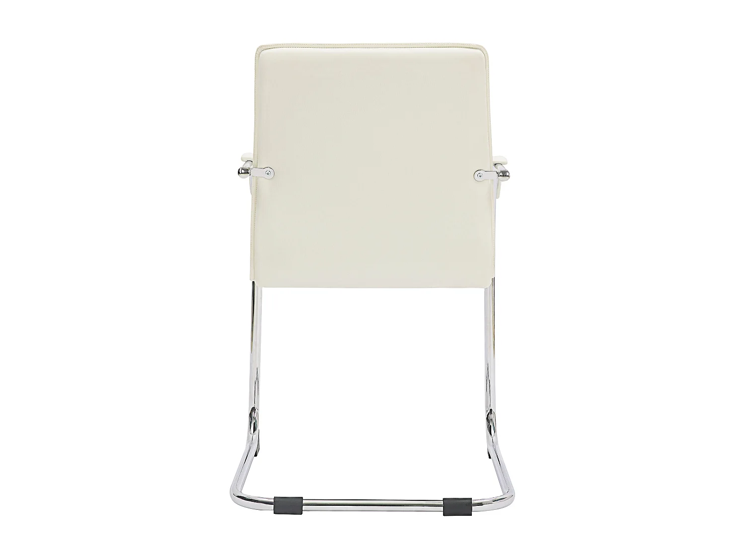 chaises oscillantes - Similicuir - Blanc - Tira