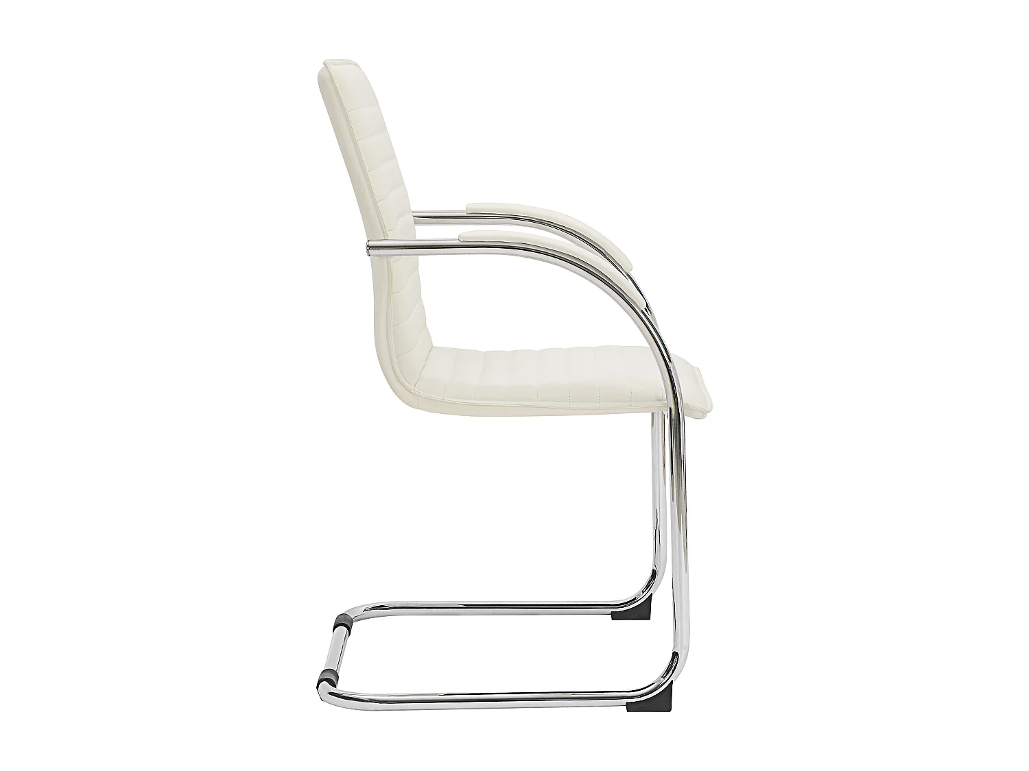 chaises oscillantes - Similicuir - Blanc - Tira