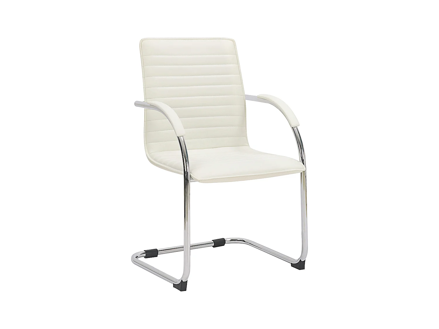 chaises oscillantes - Similicuir - Blanc - Tira