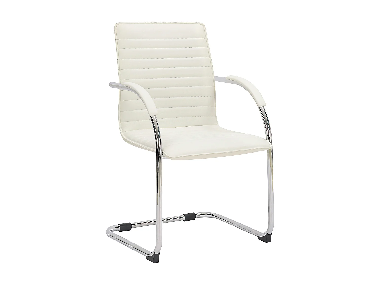 chaises oscillantes - Similicuir - Blanc - Tira