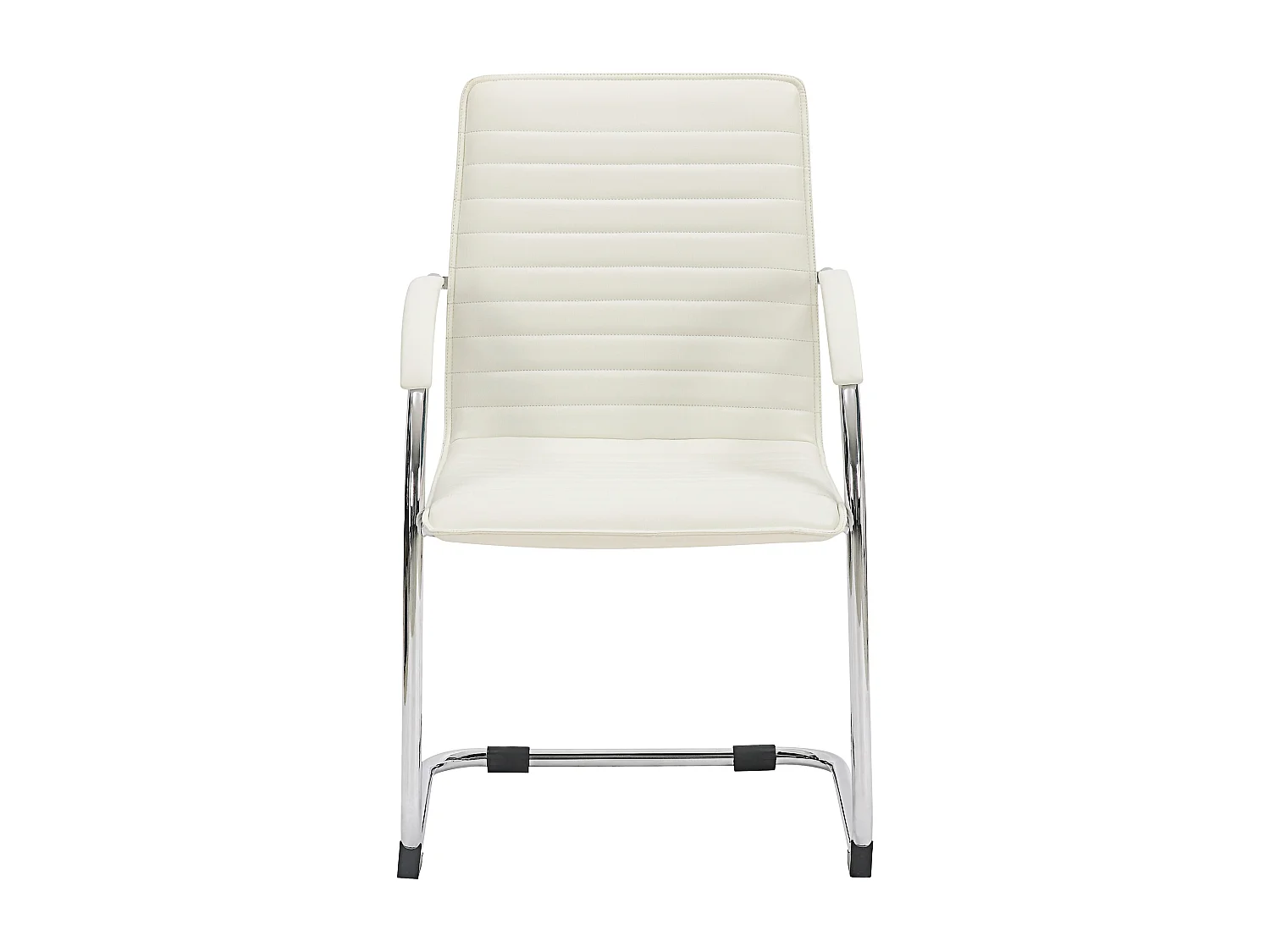 chaises oscillantes - Similicuir - Blanc - Tira