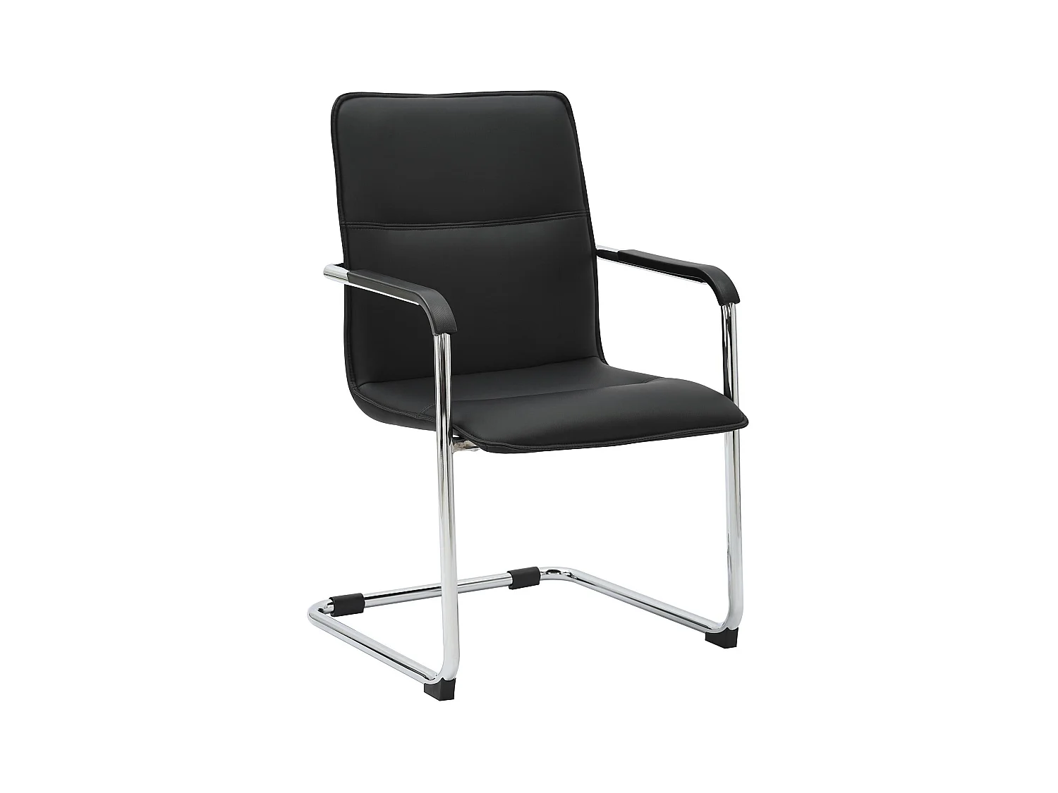 chaises oscillantes - Similicuir - Noir - Seattle