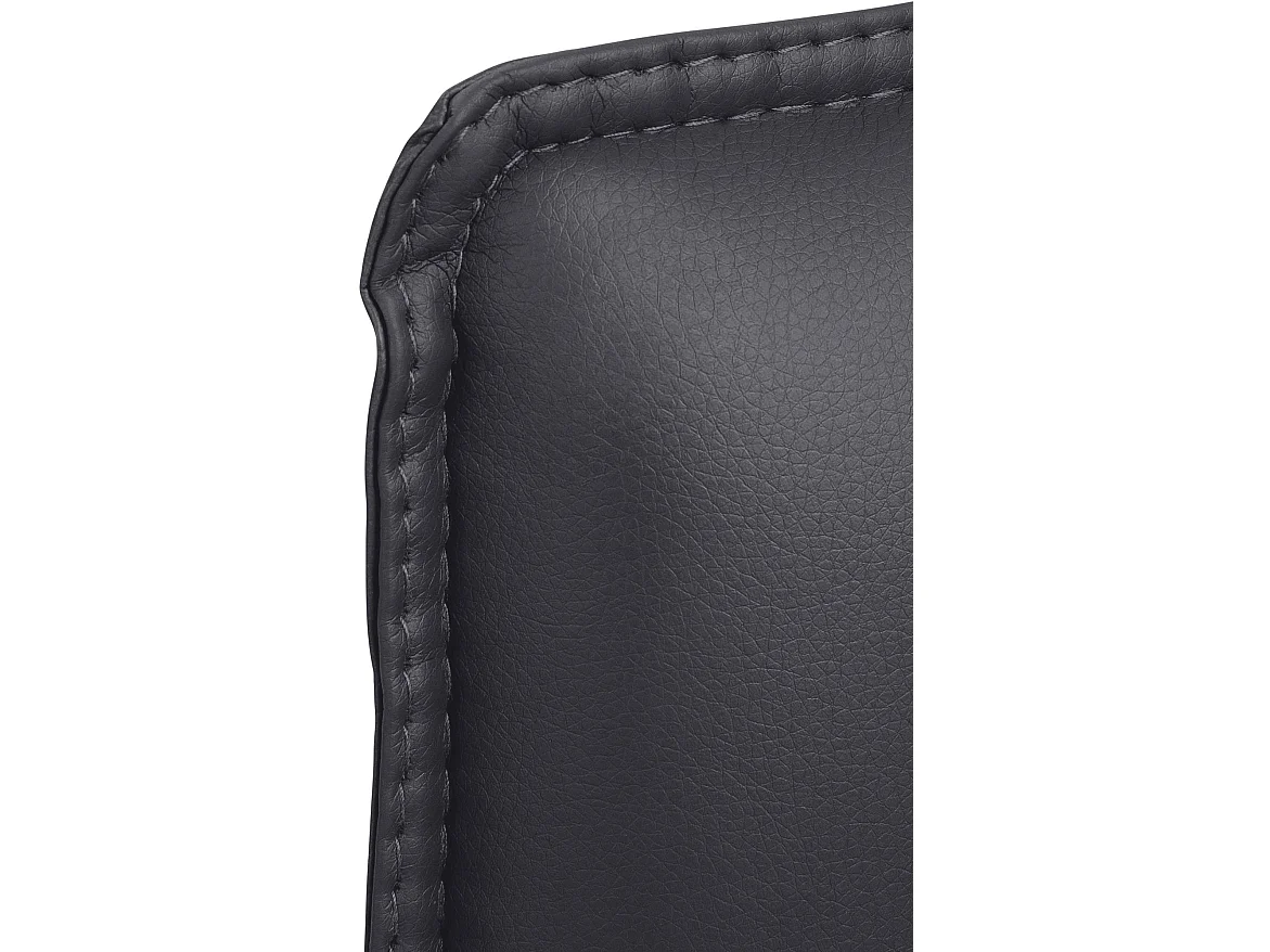 chaises oscillantes - Similicuir - Noir - Seattle