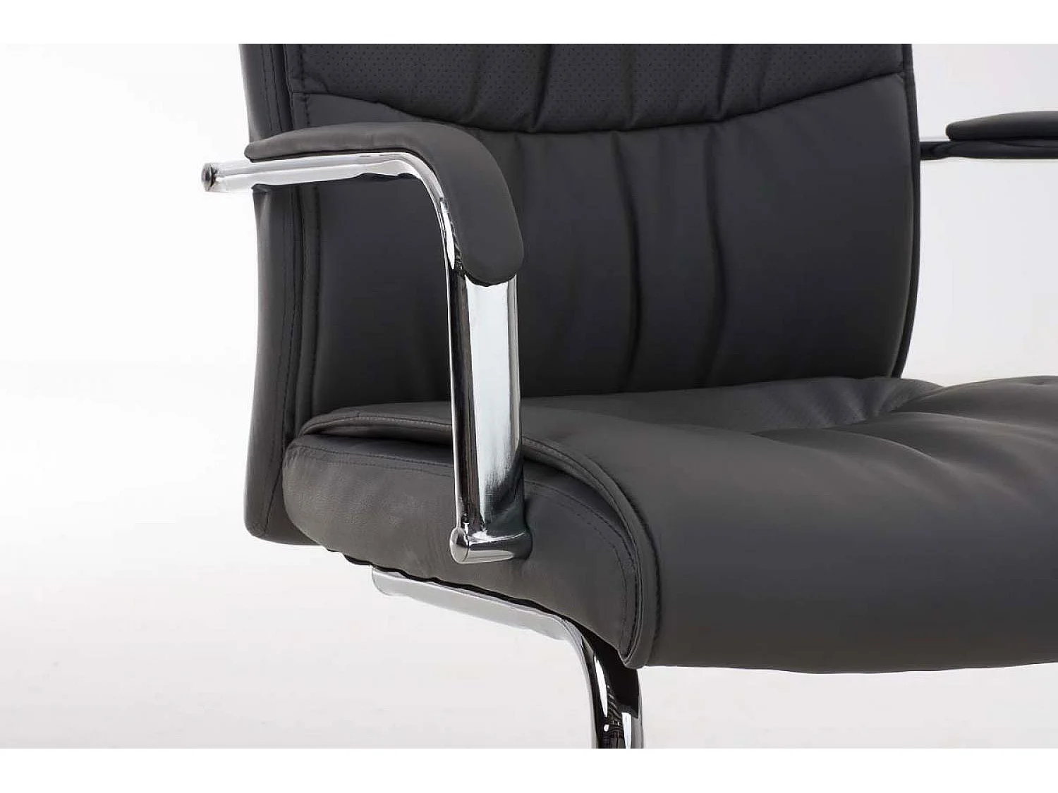 schommelstoelen - Kunstleer - grijs - Caro