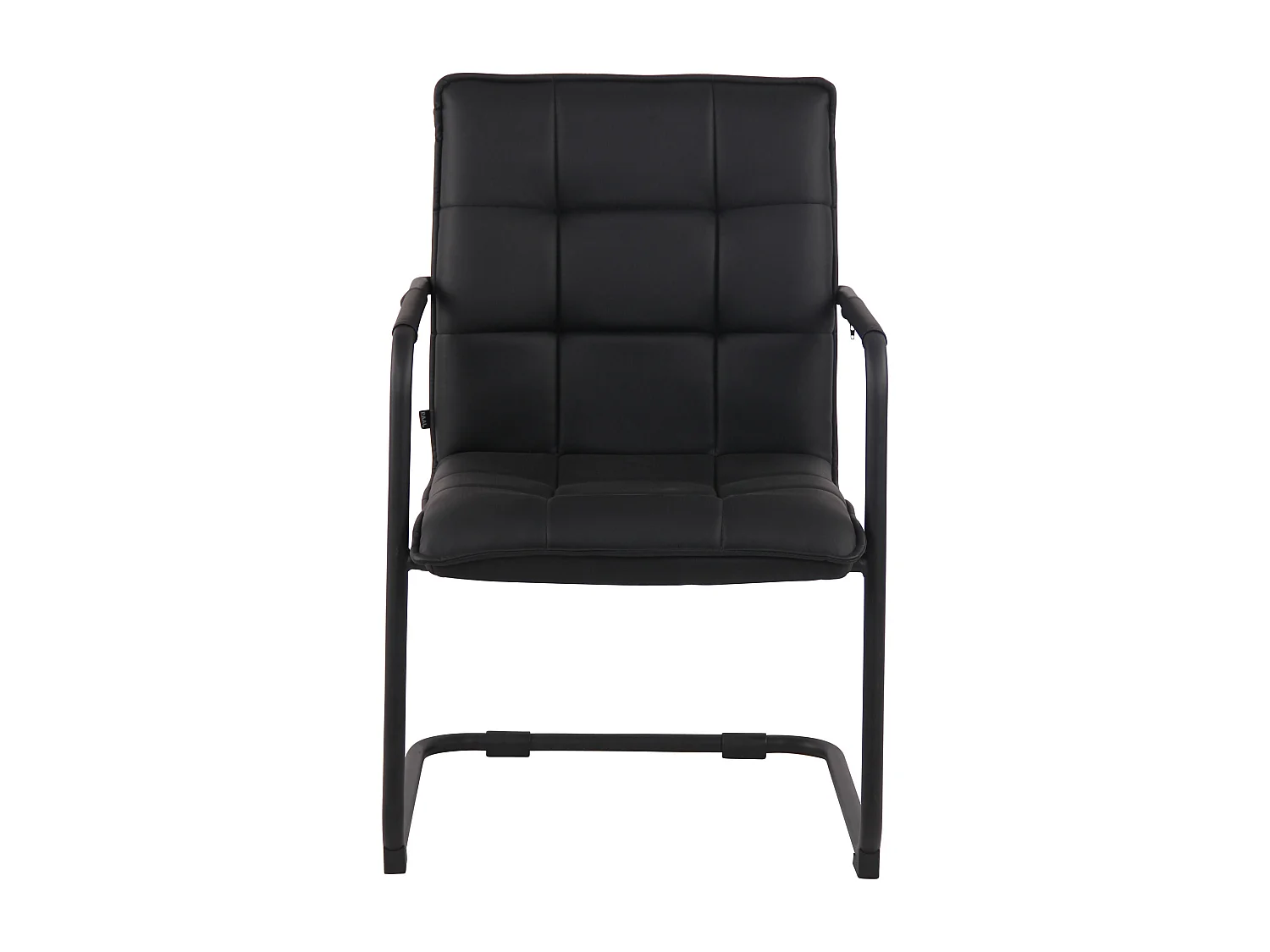 chaises oscillantes - Similicuir & Métal - Noir - Gandia