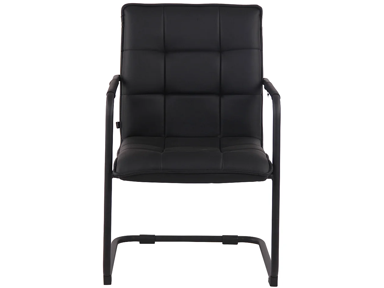 chaises oscillantes - Similicuir & Noir - Noir - Gandia