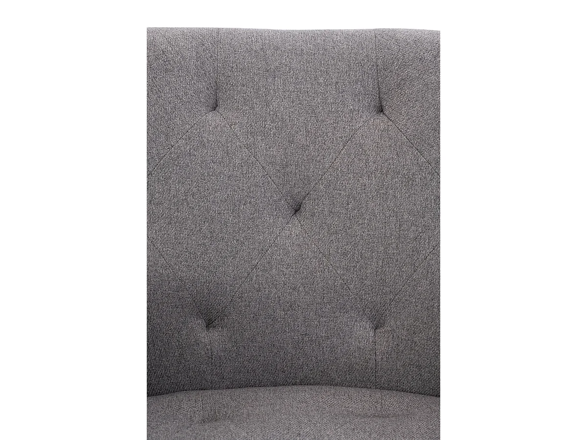 chaises avec accoudoirs - Tissu - Gris - Langford