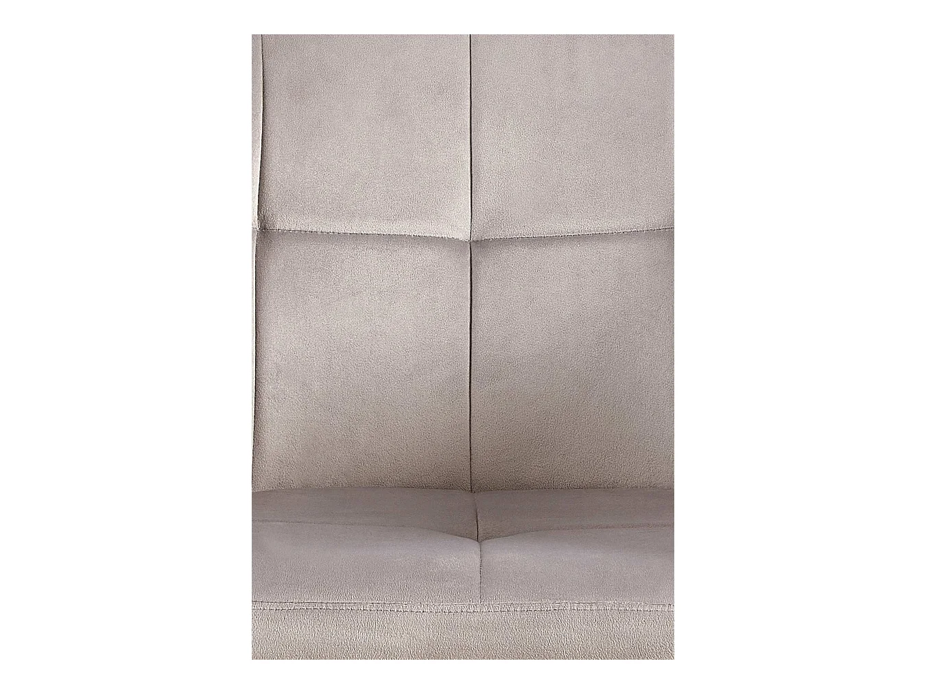 Sedia con braccioli - Velluto - grigio chiaro - Emia