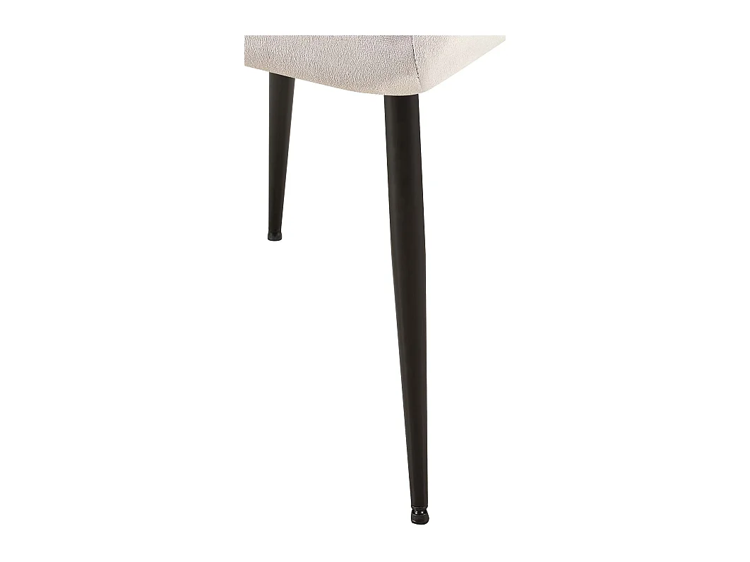 Sedia con braccioli - Velluto - grigio chiaro - Emia