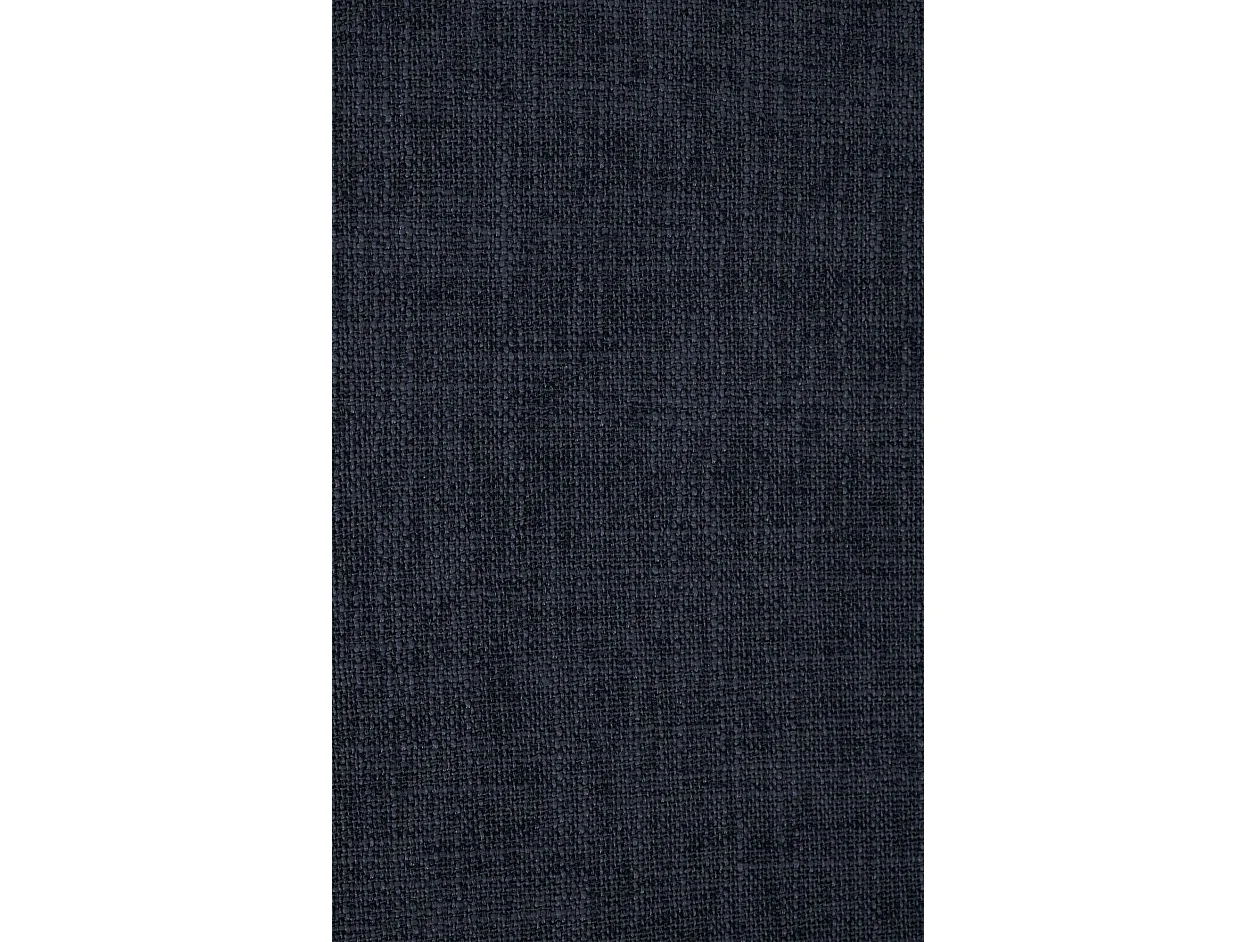 Stoel met armleuningen - Stof - walnoot/blauw - Kingston