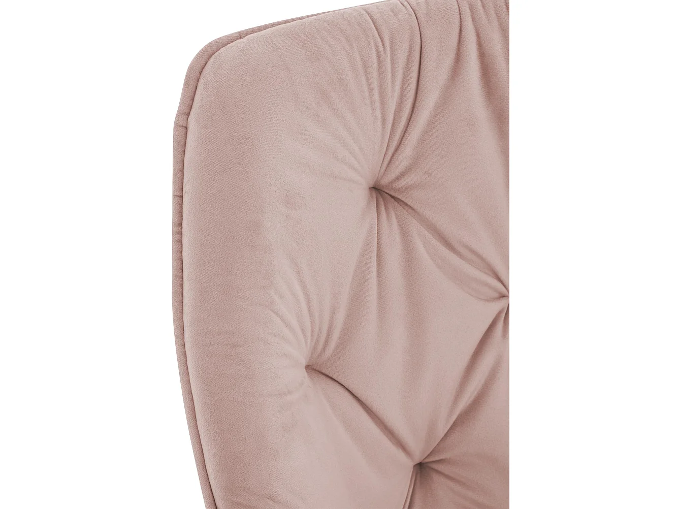 chaises avec accoudoirs - Velours - Rose - Tanna