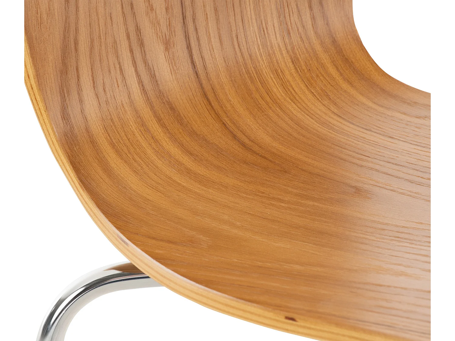 Conferentiestoelen - Hout & wit - eik - Aaron